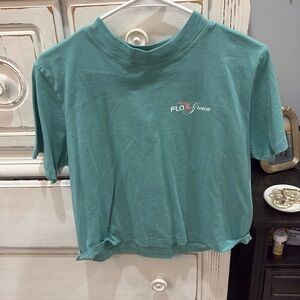 Green Women's Short Sleeve Tee